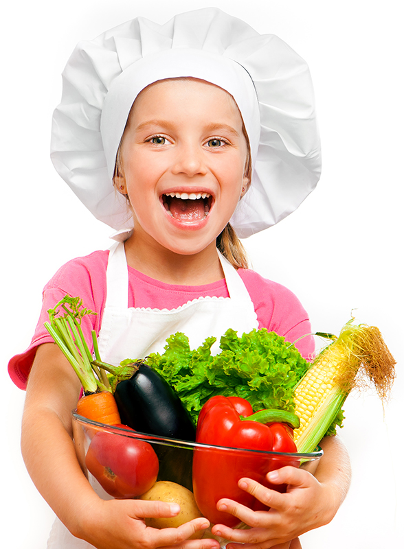 Daily intake of fruit and vegetables among kids